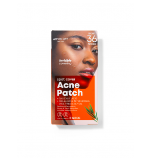 ABSOLUTE NEW YORK SPOT COVER ACNE PATCH 2 SIZES 36 PATCHES REF SFCA07