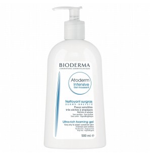 BIODERMA ATODERM intensive gel moussant nettoyant ultra apaisant | 500 ml