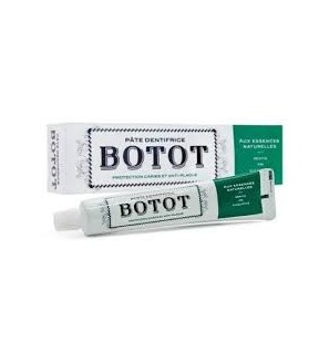 BOTOT pâte dentifrice aux essences Menthe-eucalyptus