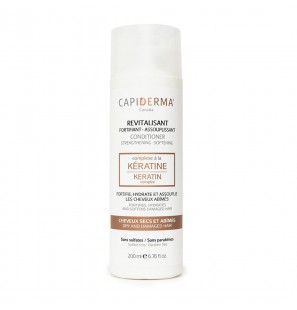 CAPIDERMA Après Shampooing revitalisant assouplissant à la kératine | 200 ml