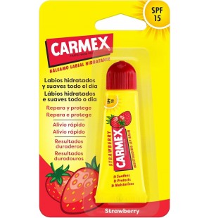 CARMEX baume à lèvres Fraise Spf 15 Tube | 10 G