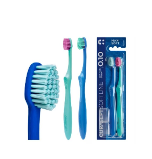 CURASEPT PACK BROSSE SOFT LINE MAXI SOFT 0.10