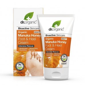DR ORGANIC MIEL DE MANUKA crème Pieds 125 ml