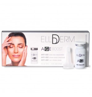 ELLDERM AGE BOOST Anti-âge sérum visage concentré | 5 ampoules