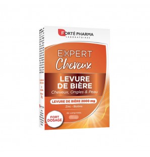 FORTE PHARMA Expert Cheveux levure de bière 2000 mg | 28 comprimés