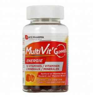 FORTE PHARMA MULTIVIT' ENERGIE B60 GUMMIES