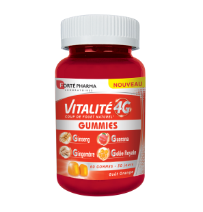 FORTE PHARMA  Vitalité 4G gommes | 60 gommes