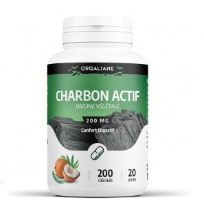 GPH DIFFUION Charbon Végétal 200 mg | 100 gélules