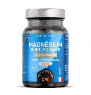 GPH MAGNESIUM BISGLYCINATE 500MG B90 GELULES