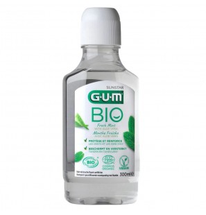 GUM BAIN DE BOUCHE BIO MENTHE FRAÎCHE 300ML
