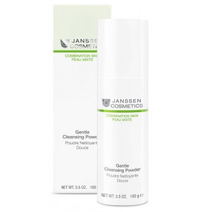 JANSSEN COSMETICS POUDRE NETTOYANT DOUCE PEAU MIXTE 100G