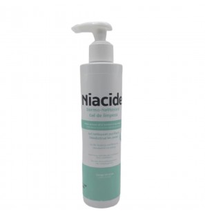 NIACIDE DERMO-NETTOYANT GEL DE LIMPEZA VISAGE ET CORPS PEAU GRASSE ET A TENDANCE ACNEIQUE 200ML