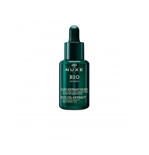 NUXE BIO ORGANIC HUILE NUIT FONDAMENTALE NUTRI-REGENERANTE OLEO EXTRAIT DE RIZ 30ML