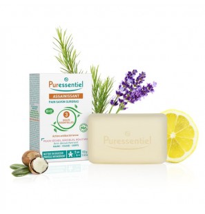 PURESSENTIEL ASSAINISSANT PAIN SAVON SURGRAS PEAUX SECHES 100G