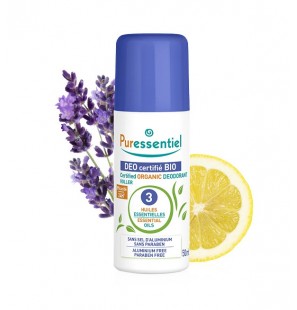 PURESSENTIEL déodorant roller BIO 50 ml