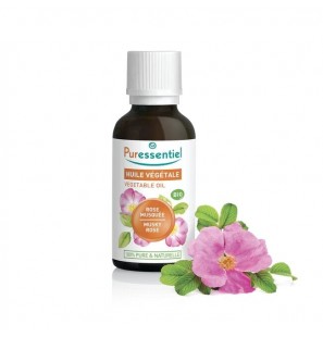 PURESSENTIEL ROSE MUSQUEE huile végétale BIO 30 ml