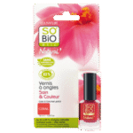 SO'BIO ETIC Vernis à Ongles N04 VIBRANT CORAIL 10 ml