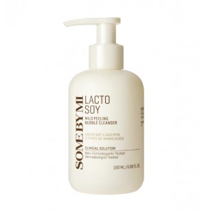 SOME BY MI LACTO SOY MILD PEELING BUBBLE CLEANSER 180ML