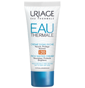 URIAGE EAU THERMALE Crème D'eau Riche SPF20 | 40 ml