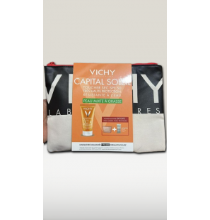 VICHY Capital soleil écran toucher sec spf50+ liftactiv rétinol+trousse