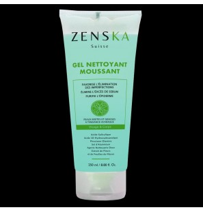 ZENSKA GEL NETTOYANT MOUSSANT250 ML